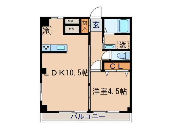 CLALIEの物件間取画像